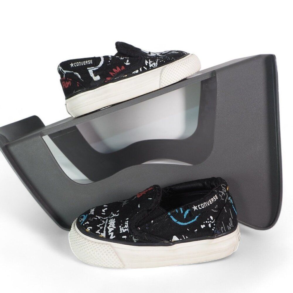 Converse‎ One Star Slip-on Skateboard Shoes "Graffiti" Infant Toddler 2